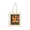Canvas Tote Bag — 'Walking in the Word' Church Ministry Tote (Wednesday 7PM Service Reminder)