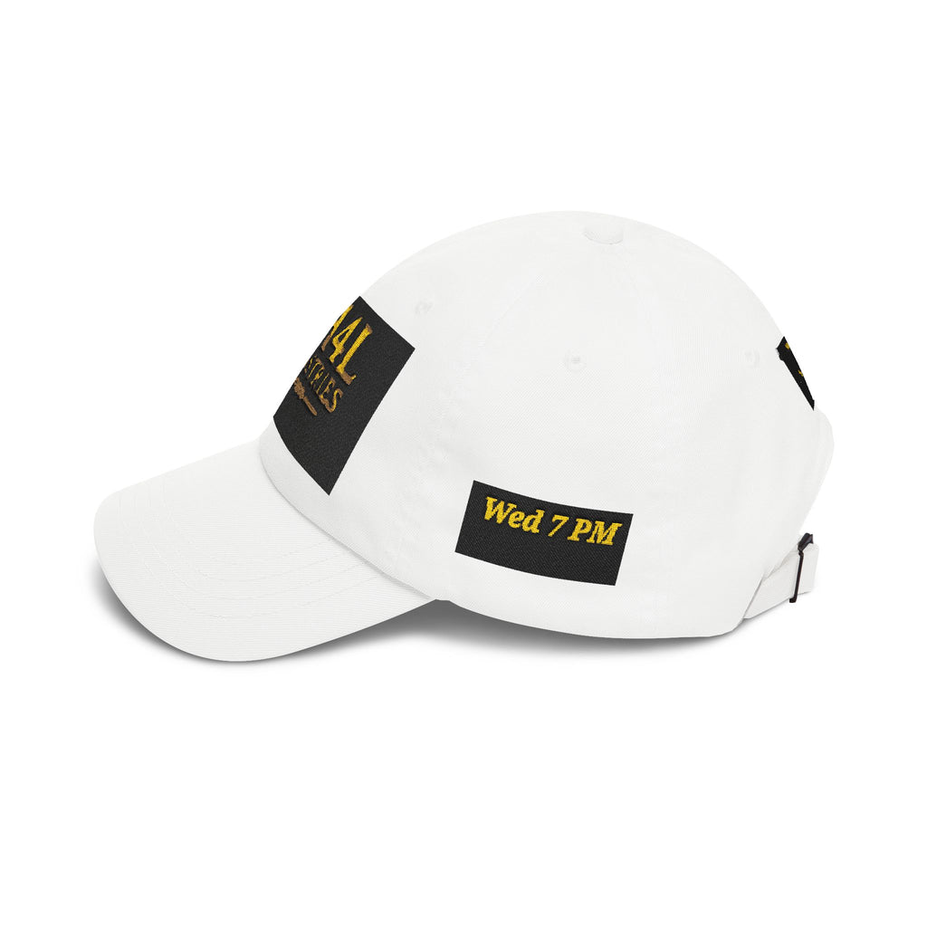Classic Dad Cap — GH4L Ministries Embroidered Hat (White)