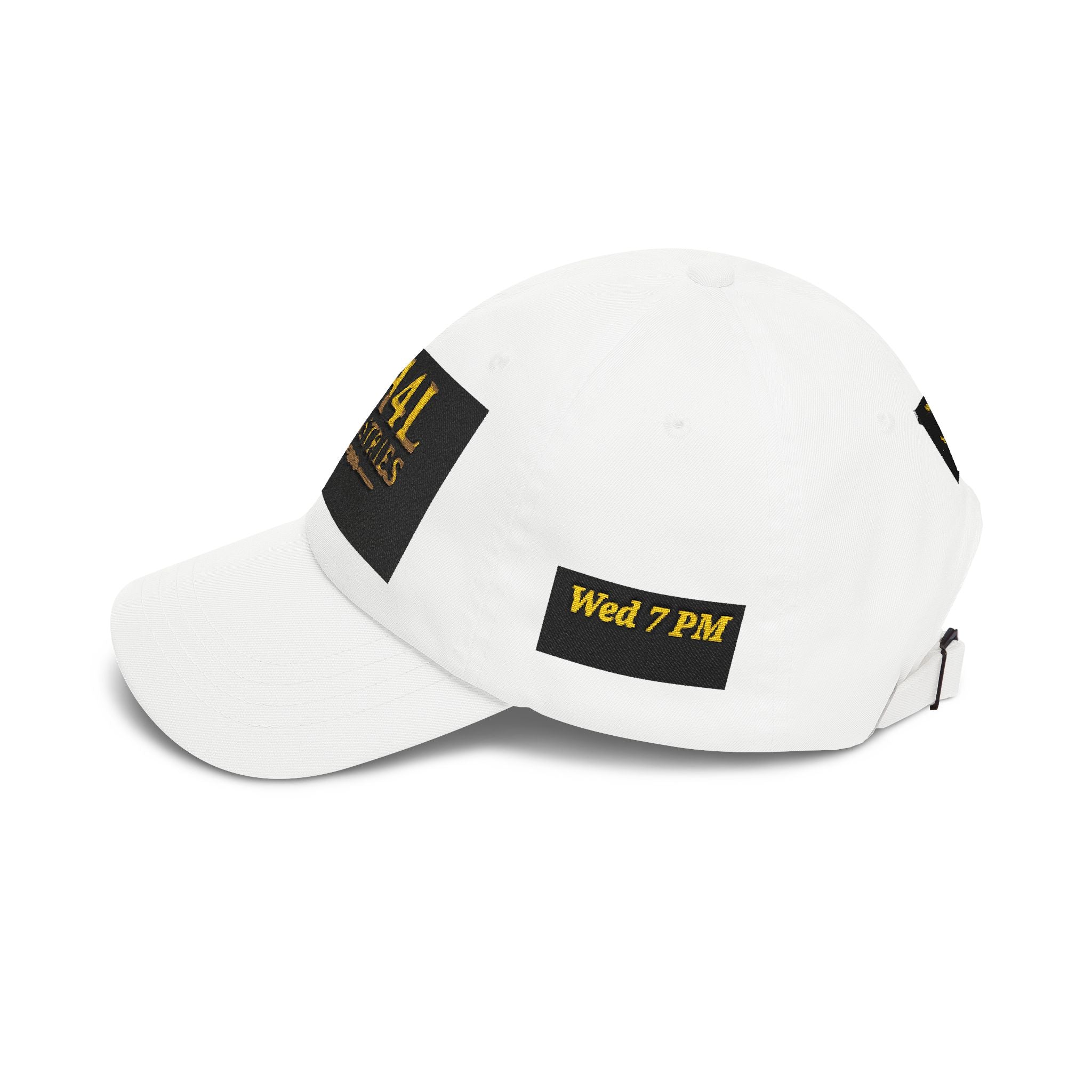 Classic Dad Cap — GH4L Ministries Embroidered Hat (White)