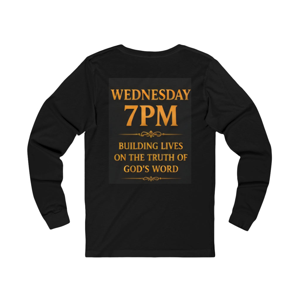 Walking in the Word Long Sleeve Tee — Greater Hope 4 Life Ministries Church Shirt (Wednesday 7PM)