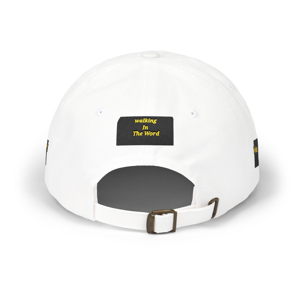 Classic Dad Cap — GH4L Ministries Embroidered Hat (White)