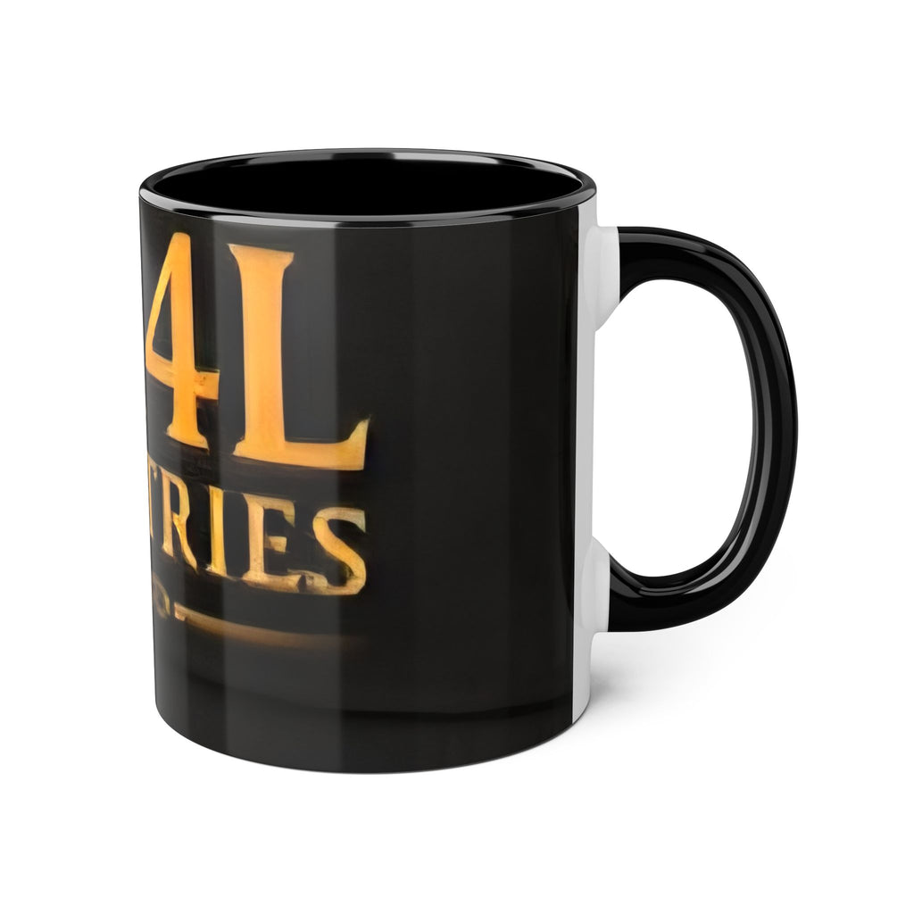 Accent Mug — GH4L Ministries Black & Gold Coffee Cup