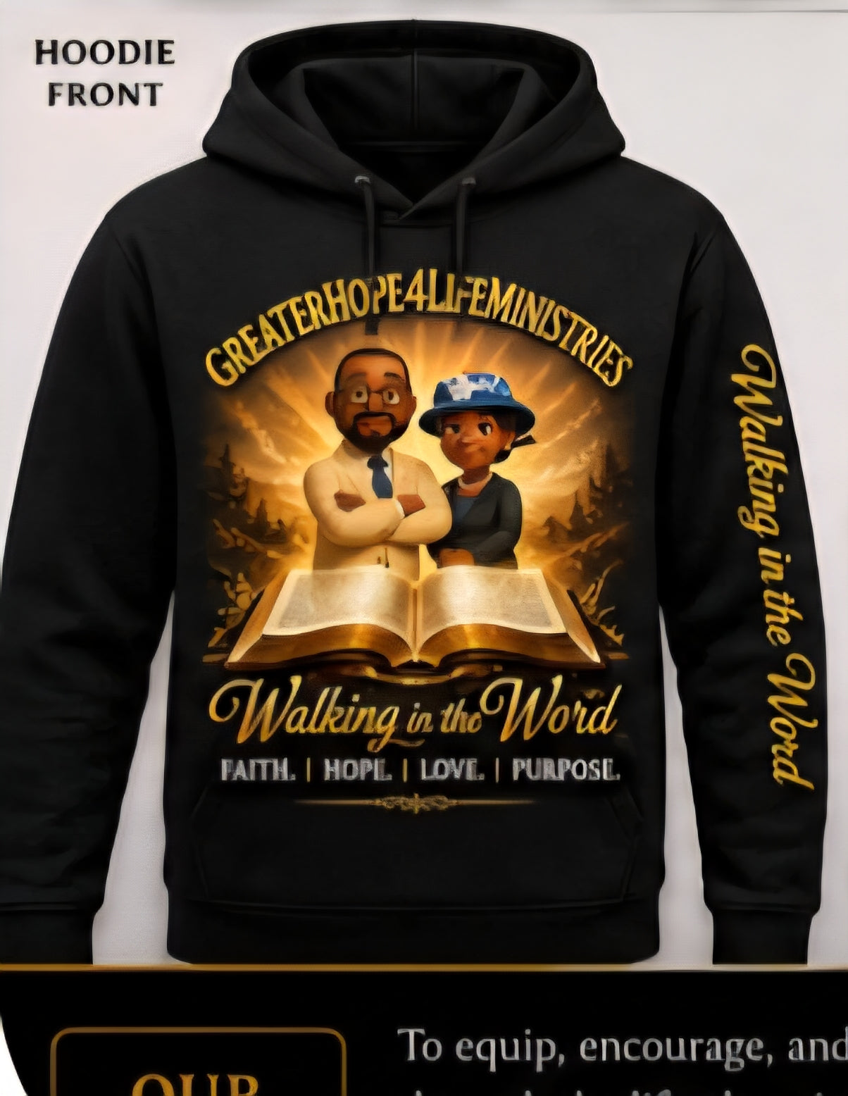 GreaterHope4Life Ministries Hoodie