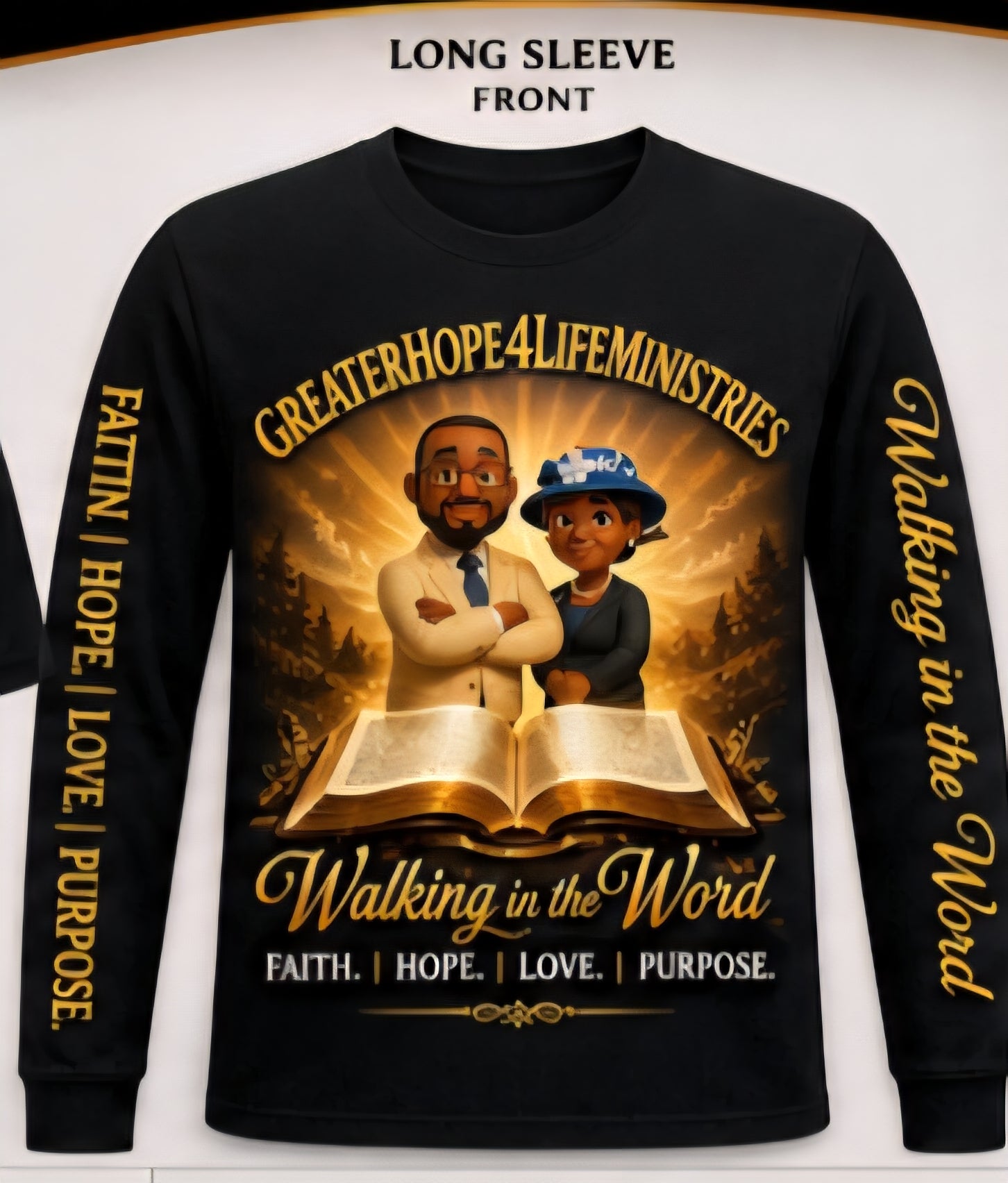 GreaterHope4Life Ministries Long Sleeve Shirt