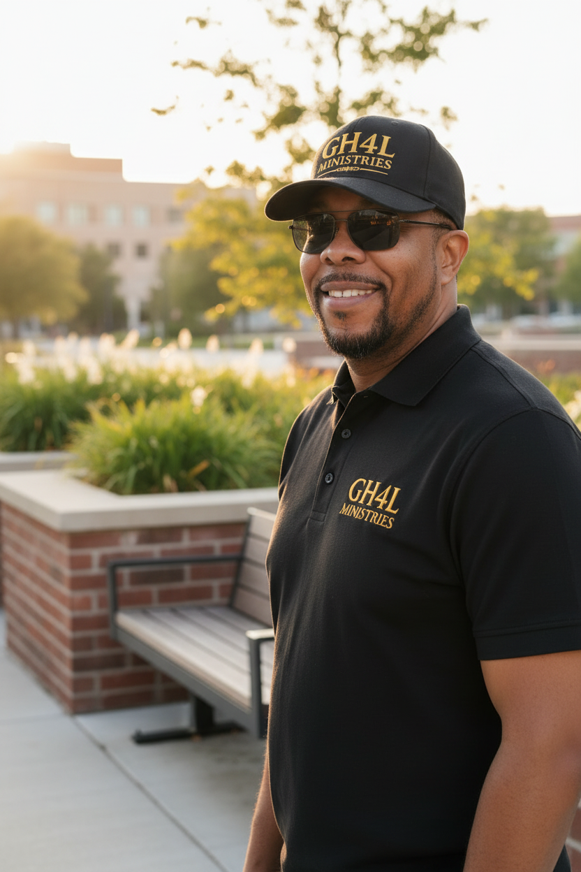 Black Dad Cap