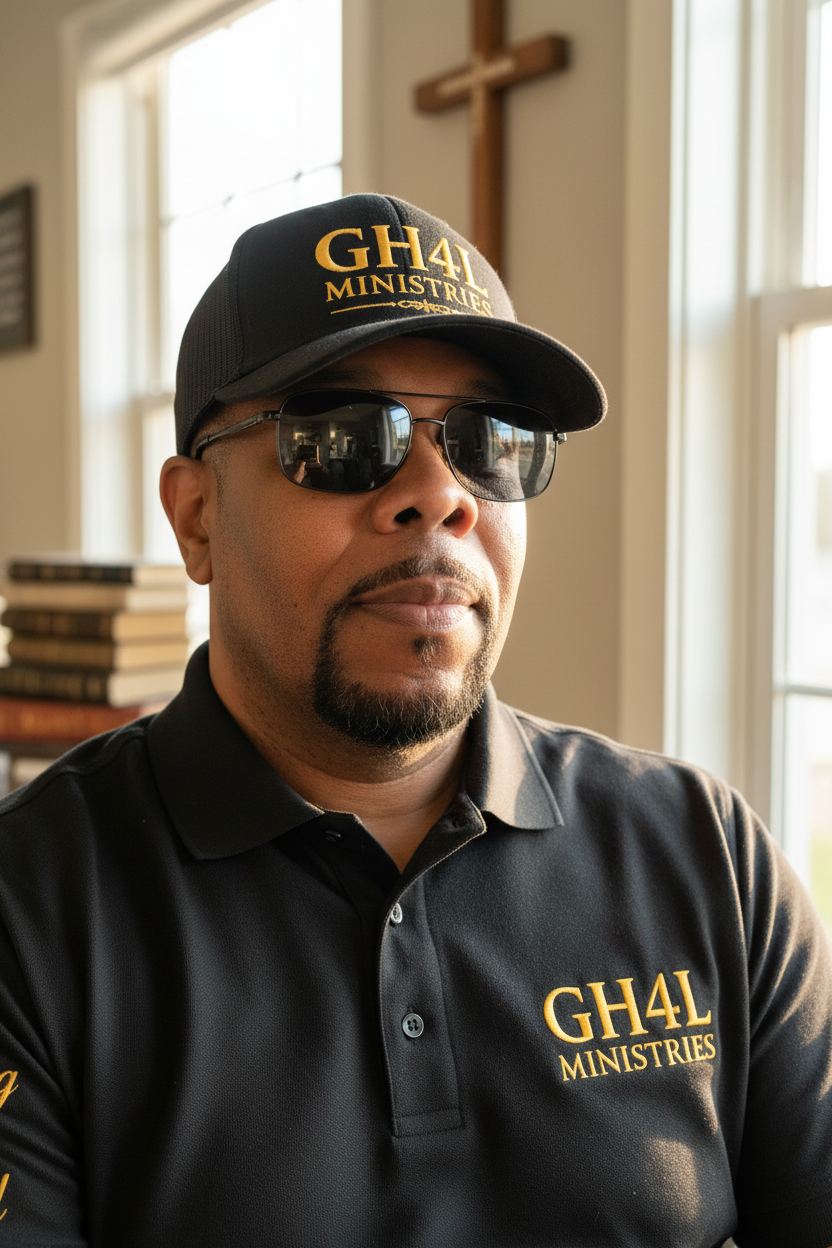 Black Trucker Cap