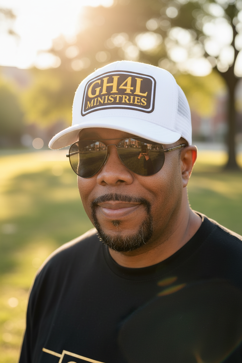 White Trucker Cap